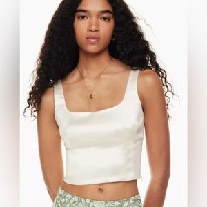 Aritzia Wilfred Shine Bustier Size XS